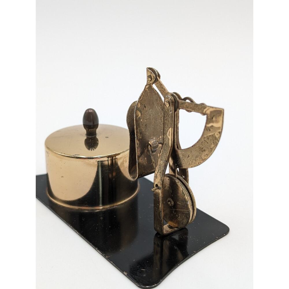 Vintage Brass Postal Scale Made In Japan - Picture 6 of 9